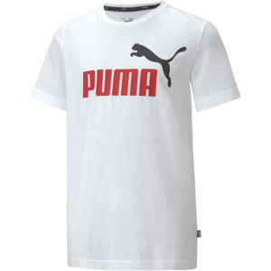 Puma ESS 2 COL LOGO TEE B Gyerek póló, fehér, méret 128