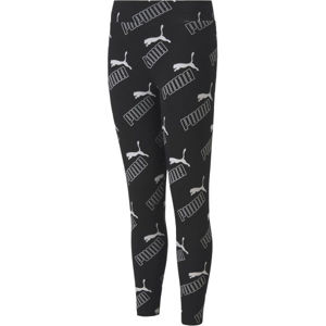 Puma AMPLIFIED LEGGINGS G Lány legging, fekete, veľkosť 128