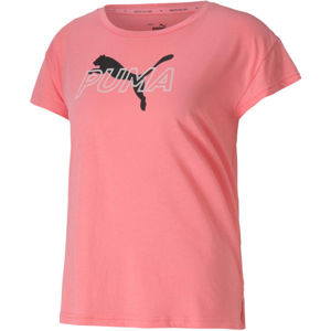 Puma MODERN SPORTS GRAPHIC TEE rózsaszín XL - Női póló