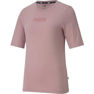 Puma MODERN BASICS TEE Női póló, rózsaszín, méret L