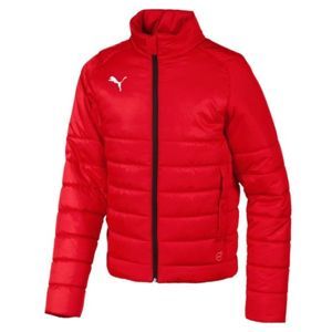Puma LIGA CASUALS PADDED JKT JR Gyerek kabát, piros, veľkosť 116