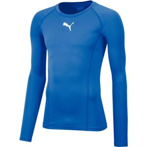 Puma LIGA BASELAYER TEE LS Férfi funkcionális póló, kék, méret S