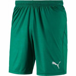 Puma LIGA SHORTS CORE Férfi sportos rövidnadrág, zöld, méret XL