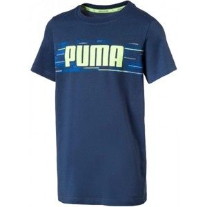 Puma HERO TEE kék 128 - Fiús póló