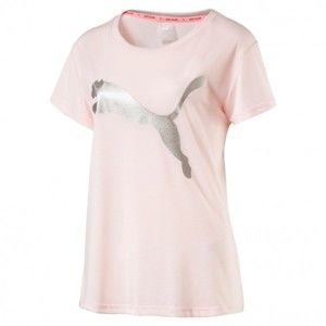 Puma URBAN SPORTS rózsaszín L - Női póló sportoláshoz