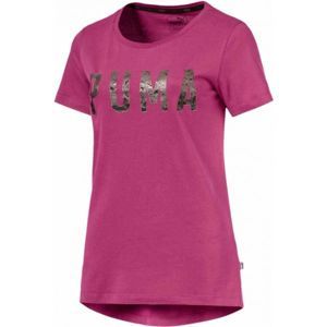 Puma ATHLETICS TEE rózsaszín XS - Női póló