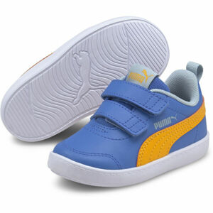 Puma COURTFLEX V2 V INF Gyerek szabadidőcipő, kék, méret 25
