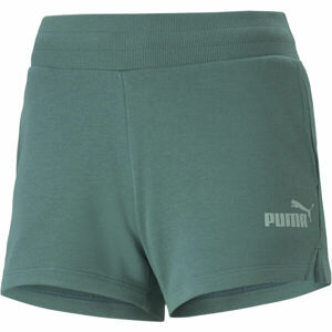 Puma ESS 4 SWEAT SHORTS Női rövidnadrág, zöld, méret XL