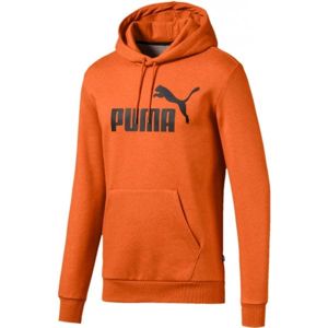 Puma ESS + HOODY FL narancssárga L - Férfi sportpulóver