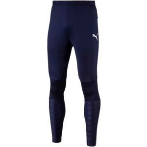 Puma FINAL TRAINING PANTS PRO kék S - Férfi legging sportoláshoz