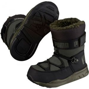Puma KIDS TRINOMIC BOOT PS sötétzöld 11 - Gyerek téli cipő