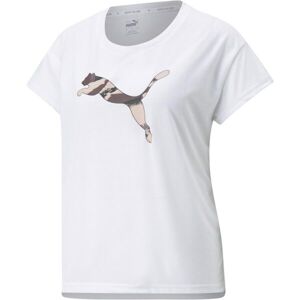 Puma MODERN SPORTS TEE Női póló, fehér, méret