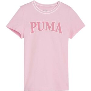 Puma SQUAD TEE G Lány póló, rózsaszín, méret