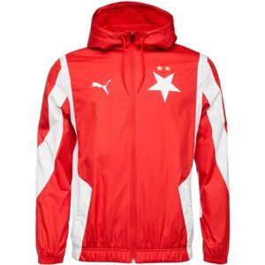 Puma SKS PREMATCH JACKET Férfi kabát, piros, méret XL
