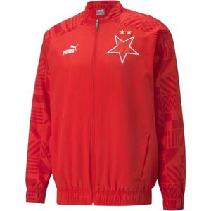 Puma SKS PREMATCH JACKET Férfi kabát, piros, méret XS