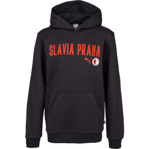 Puma Slavia Prague Graphic Hoody BLK Férfi pulóver, fekete, méret L