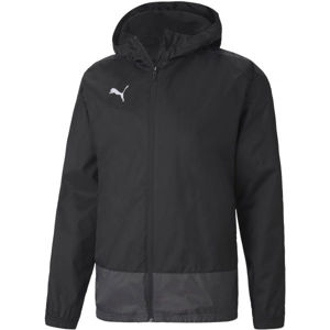 Puma TEAM GOAL 23 TRAINING RAIN JACKET Férfi kabát, fekete, méret XS