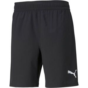 Puma TEAMFINAL SHORTS Férfi futball rövidnadrág, fekete, méret L