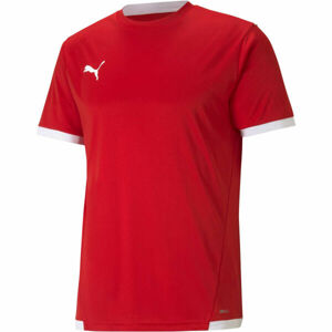 Puma TEAM LIGA JERSEY Férfi futballpóló, piros, méret XL