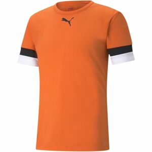Puma TEAMRISE Fiú futballmez, narancssárga, méret XL