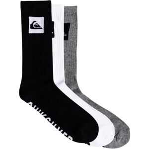 Quiksilver 3 CREW PACK M SOCK Férfi zokni, fekete, méret