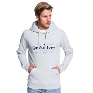 Quiksilver GET BUZZY SCREEN FLEECE szürke M - Férfi pulóver