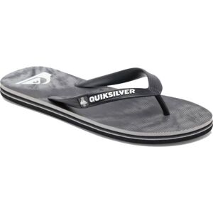 Quiksilver MOLOKAI MASSIVE Férfi flip-flop papucs, fekete, veľkosť 45