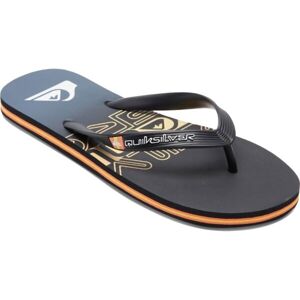 Quiksilver MOLOKAI WORDBLOCK Férfi flip-flop papucs, fekete, veľkosť 42