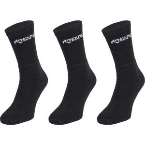 Reaper Sportsock 3-pack Uniszex zokni, fekete, veľkosť 35-38