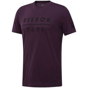 Reebok GS REEBOK 1895 borszínű 2XL - Férfi póló
