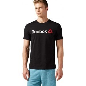 Reebok QQR-REEBOK LINEAR READ - Férfi sportos póló