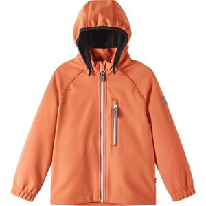 REIMA VANTTI Gyerek softshell kabát, narancssárga, méret 122