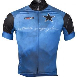 Rosti BASTARDI DL ZIP kék XXL - Férfi kerékpáros mez