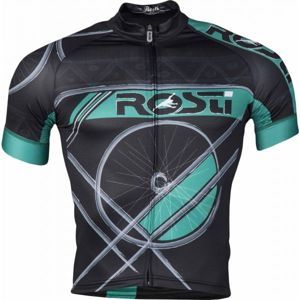 Rosti RUOTA DL ZIP fekete 2xl - Férfi kerékpáros mez