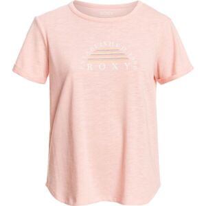 Roxy OCEANHOLIC TEES Női póló, rózsaszín, veľkosť M