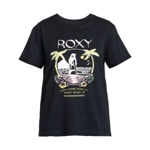 Roxy SUMMER FUN A Női póló, fekete, méret