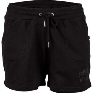 Russell Athletic LOGO SHORTS Női rövidnadrág, fekete, veľkosť XL