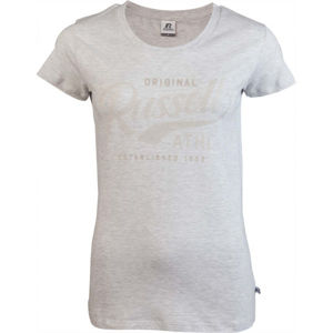 Russell Athletic ORIGINAL S/S CREWNECK TEE SHIRT szürke XL - Női póló