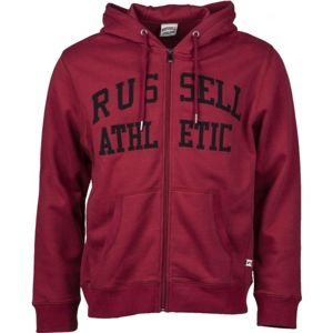 Russell Athletic ZIP THROUGH TACKLE TWILL HOODY - Férfi pulóver