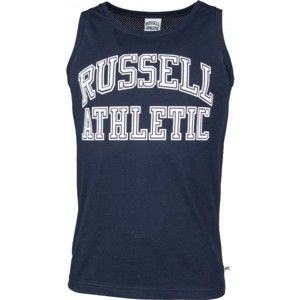 Russell Athletic ARCH LOGO sötétkék XL - Férfi ujjatlan felső