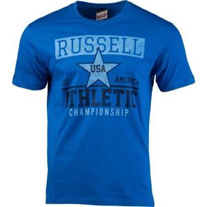 Russell Athletic CHAMPIONSHIP kék L - Férfi póló