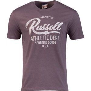 Russell Athletic PROPERTY OF S/S CREWNECK TEE SHIRT szürke XL - Férfi póló