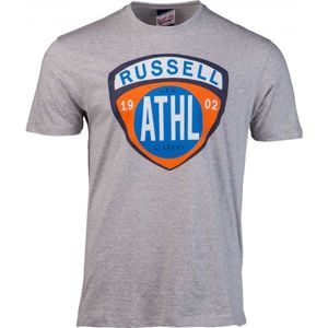 Russell Athletic SHIELD TEE szürke XXL - Férfi póló