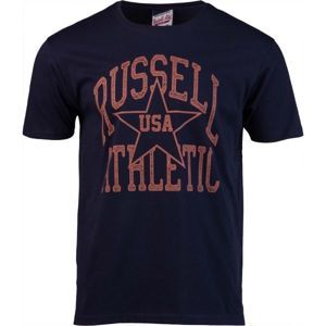 Russell Athletic STAR USA sötétkék L - Férfi póló