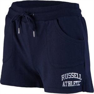 Russell Athletic CLASSIC PRINTED SHORTS sötétkék L - Női rövidnadrág
