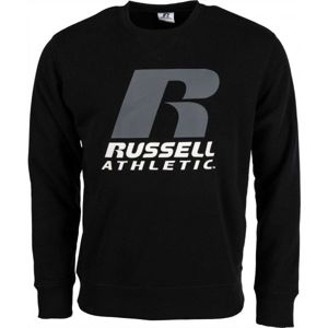 Russell Athletic CREWNECK SWEATSHIRT fekete XXL - Férfi pulóver