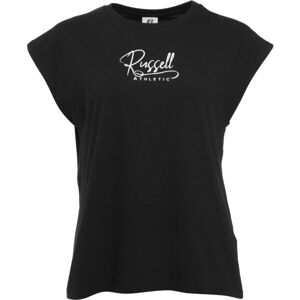 Russell Athletic MAYA Női póló, fekete, méret