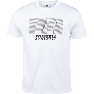 Russell Athletic STRIPED S/S TEE  XL - Férfi póló