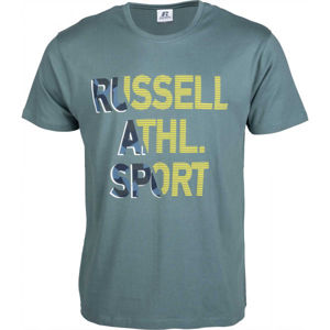 Russell Athletic RA SPORT S/S CREWNECK TEE SHIRT sötétszürke M - Férfi póló