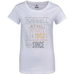 Russell Athletic RUSSELL MIX S/S TEE Női póló, fehér,Arany,Ezüst, méret